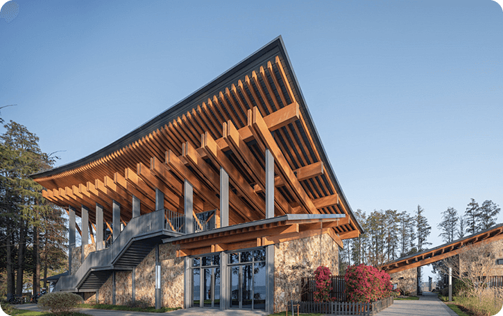 Our is a factory specializing in the 
production of metal connectors 
for wood structures. 